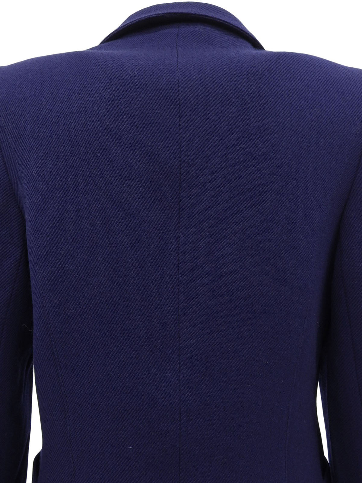 Blue wool tailored jacket