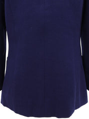 Blue wool tailored jacket