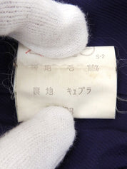 Check Pattern Double-Breasted Jacket Purple/Multi