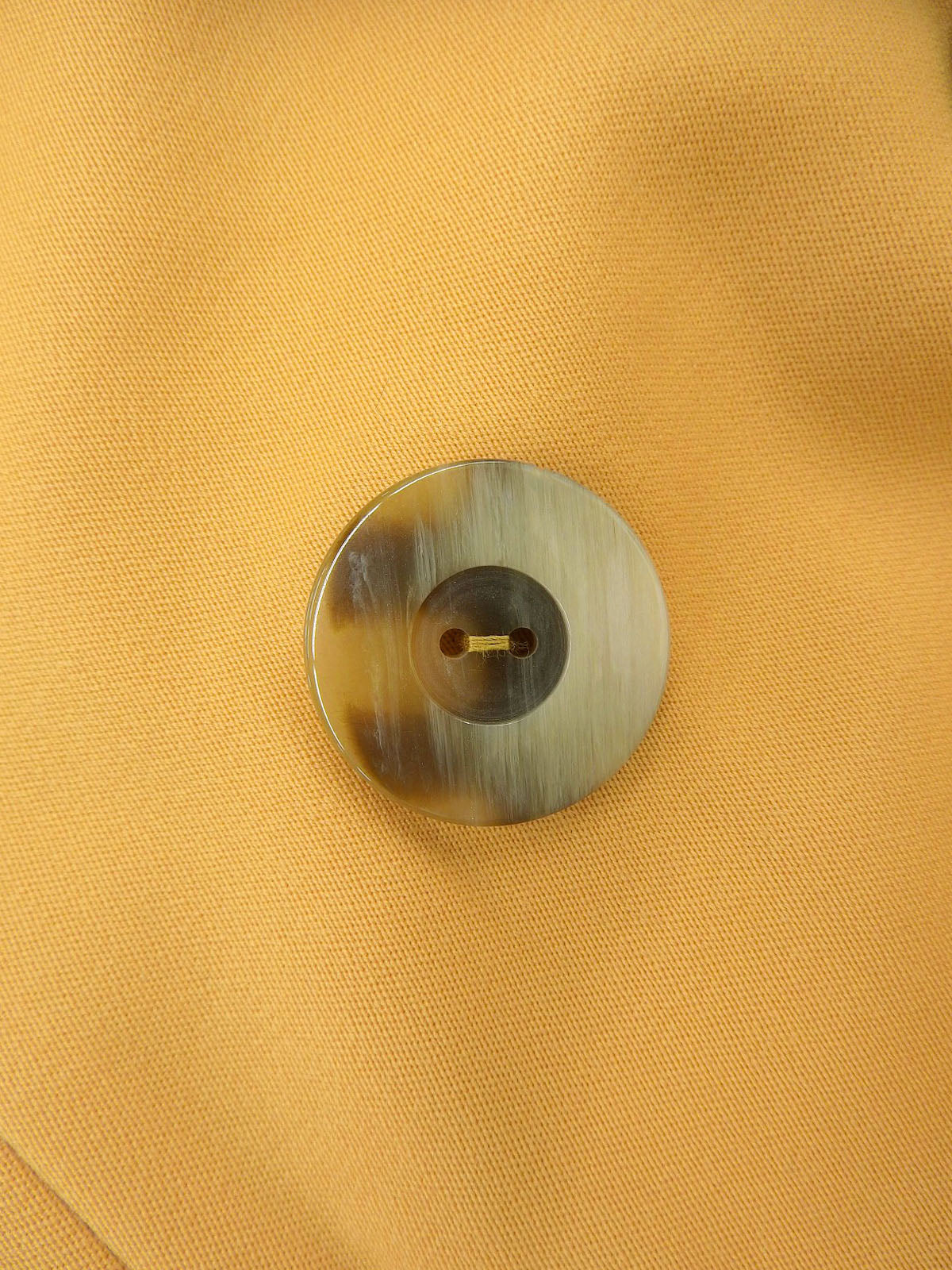 ウールデザインステッチジャケット マスタードイエロー