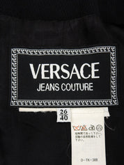 Medusa Button Jacket in Black