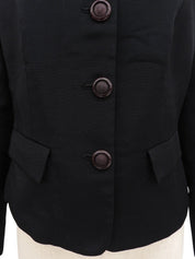 メデューサボタンジャケット ブラック