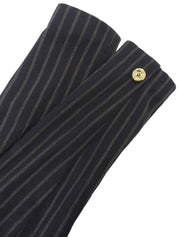 Navy pinstripe pattern tailored jacket