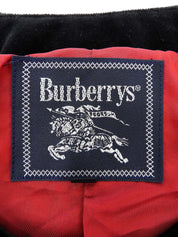 チェックパターンノーカラージャケット レッド/マルチ