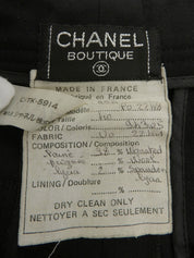 1993年製 CCマークボタンスラックスパンツ ブラック