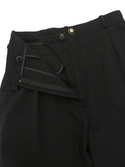 1993年製 CCマークボタンスラックスパンツ ブラック