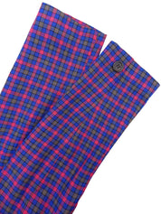 ブロックチェックパターンジャケット ピンク/ブルー/マルチ