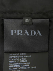 ナイロンフレアスカート ブラック