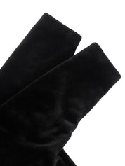 ファースタンドカラーコート ブラック