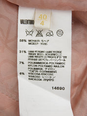 Mohair Design Pattern Jacket in Purple/Multi