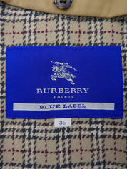 ノバチェックライニングトレンチコート ベージュ