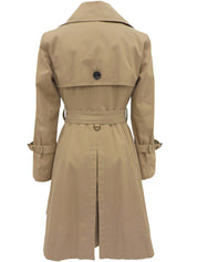 ノバチェックライニングトレンチコート ベージュ