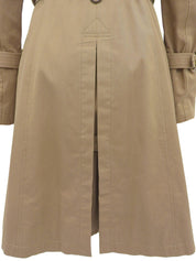 ノバチェックライニングトレンチコート ベージュ