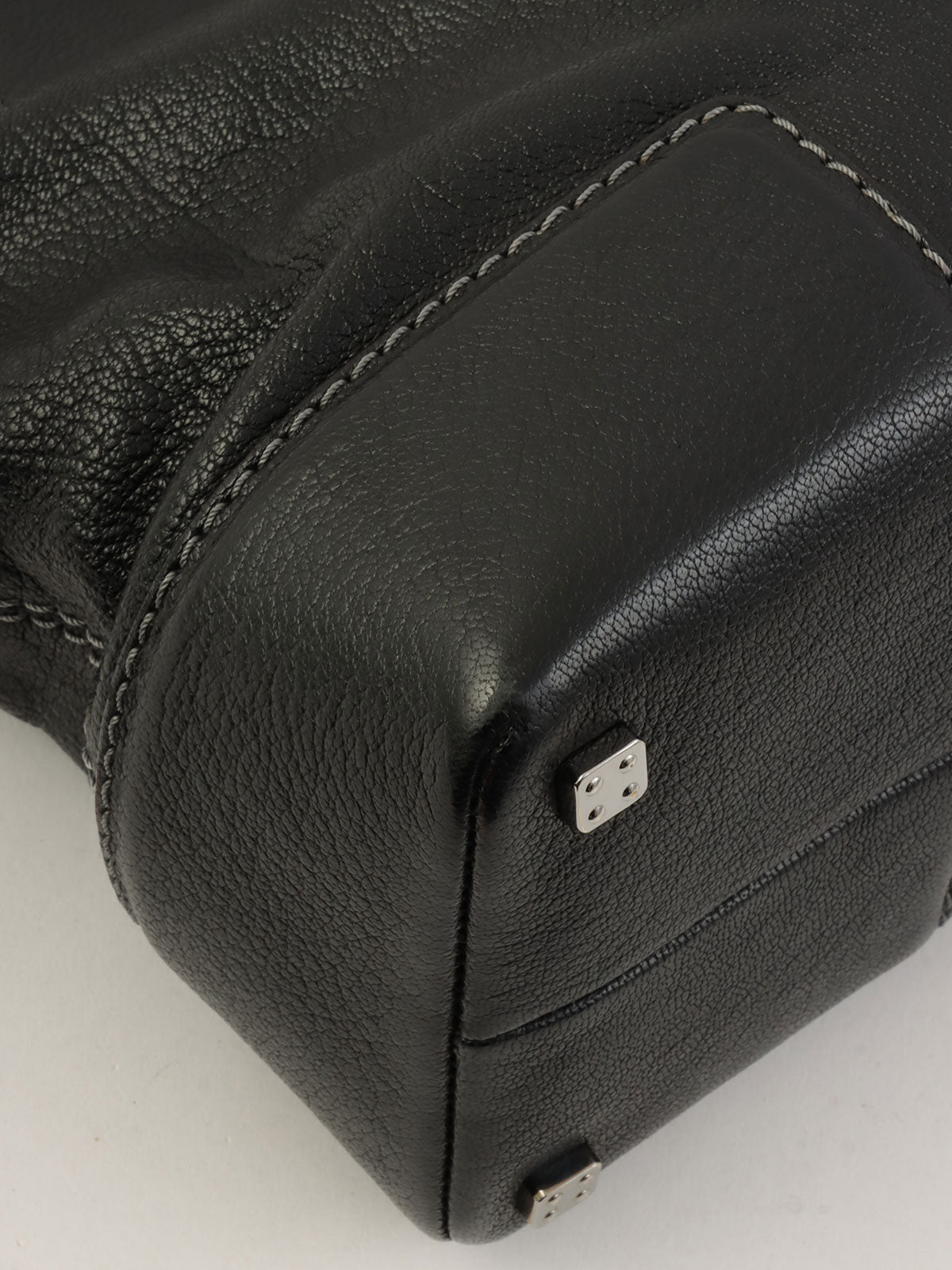 Anagram Pattern Handbag in Black