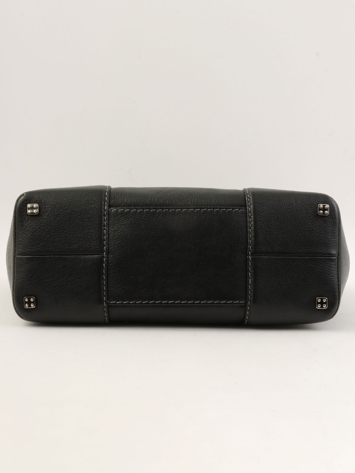 Anagram Pattern Handbag in Black