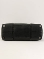 アナグラムパターンハンドバッグ ブラック