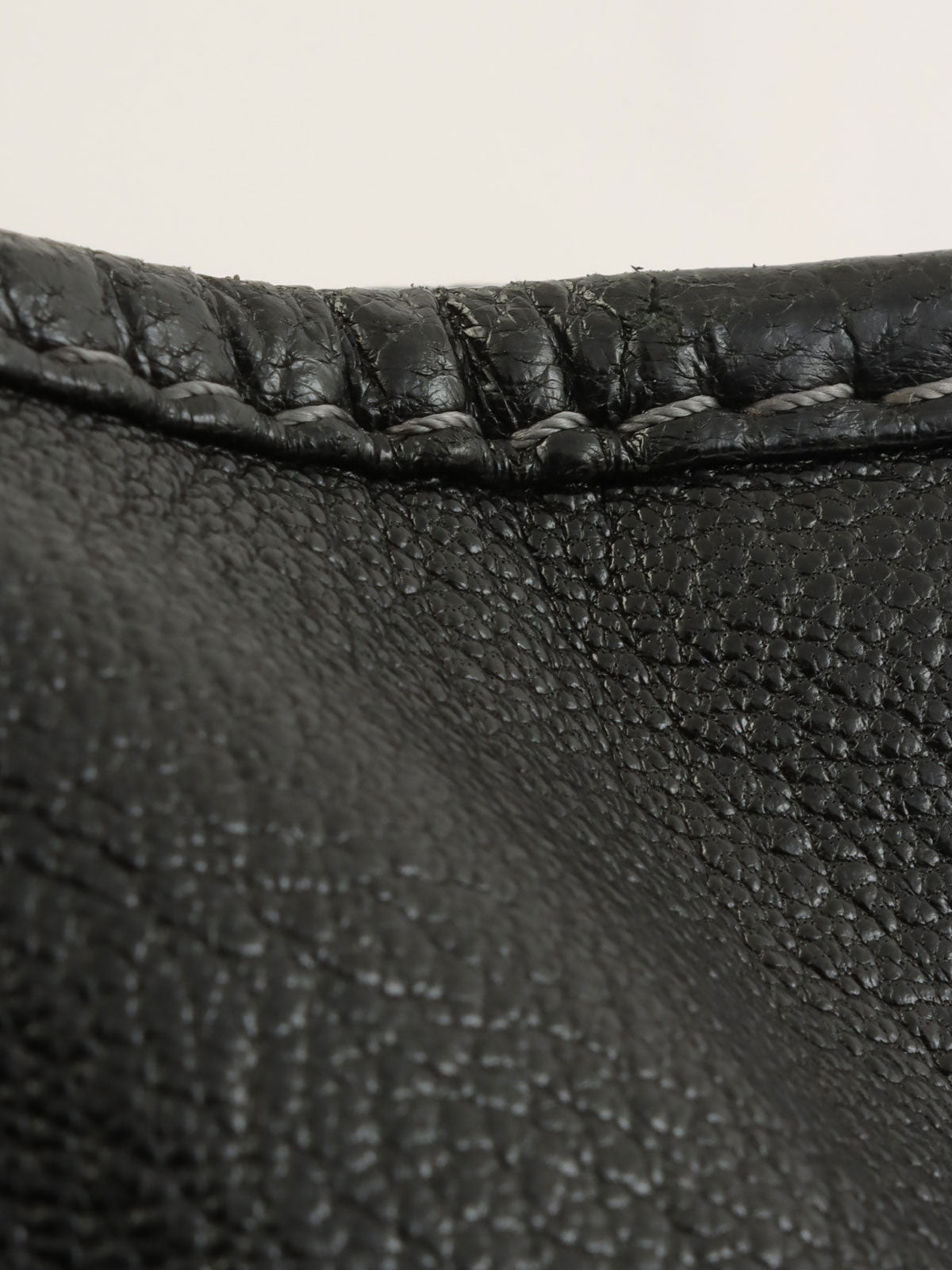 アナグラムパターンハンドバッグ ブラック