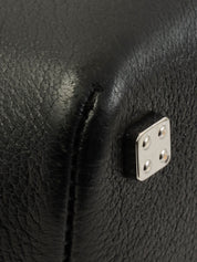 アナグラムパターンハンドバッグ ブラック