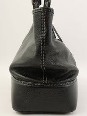 Anagram Pattern Handbag in Black