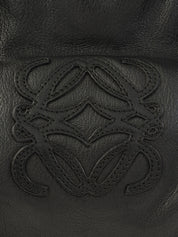 Anagram Pattern Handbag in Black