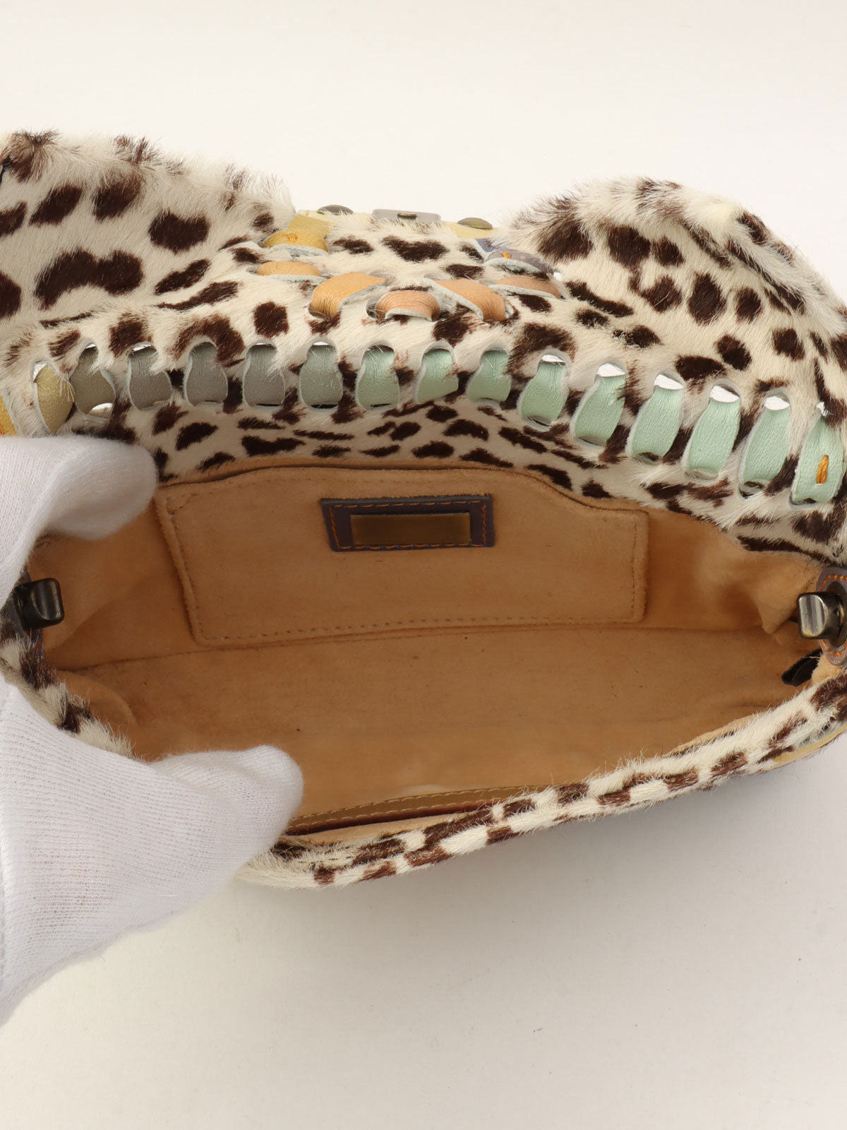 ハラコレオパードパターンマンマバケット マルチ