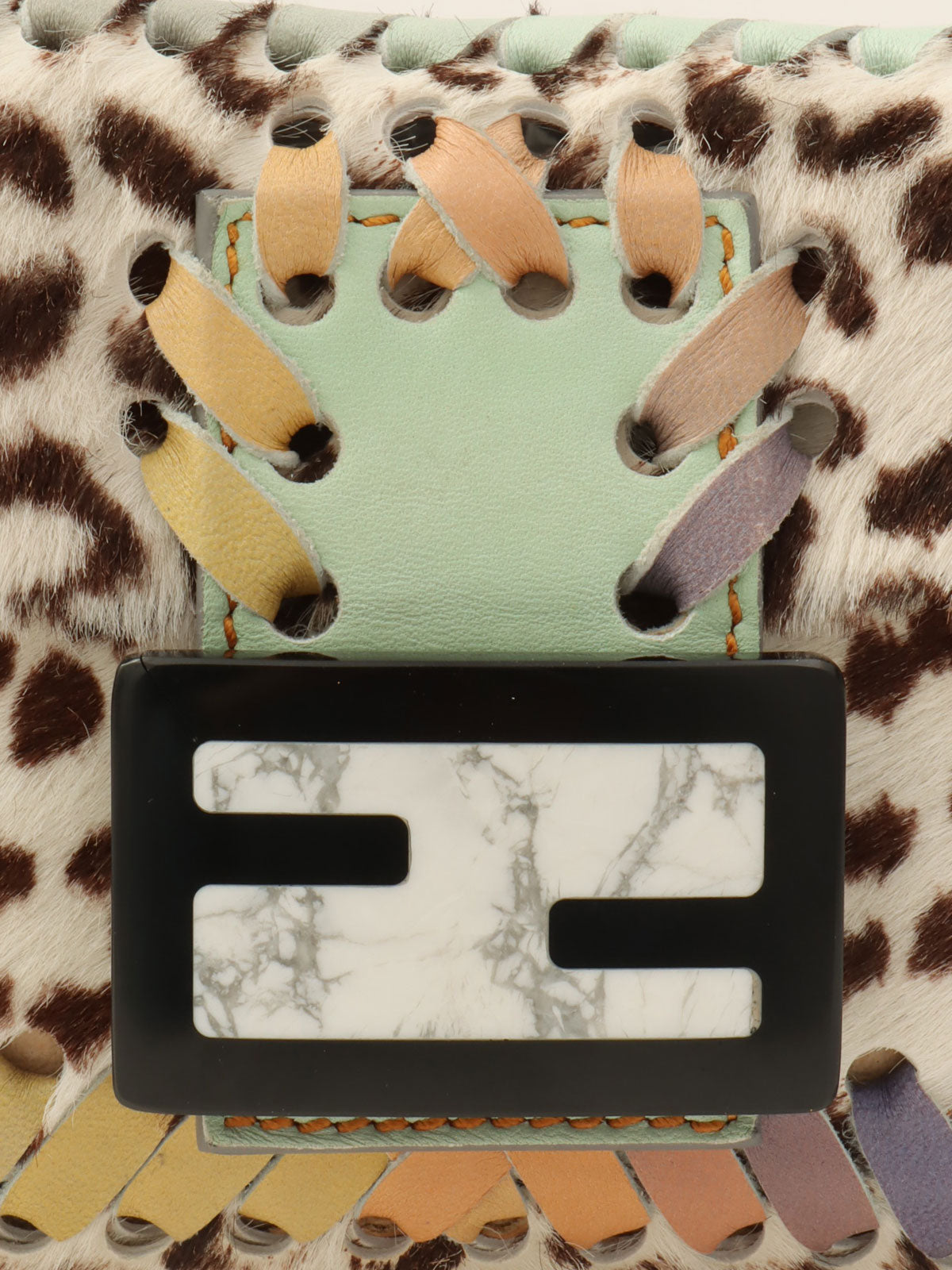 ハラコレオパードパターンマンマバケット マルチ