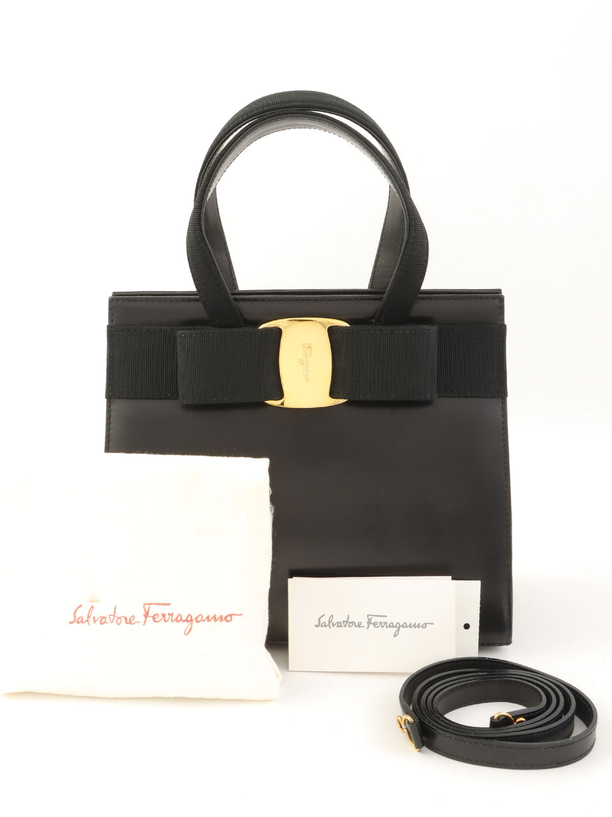 Vara Ribbon 双向包 黑色