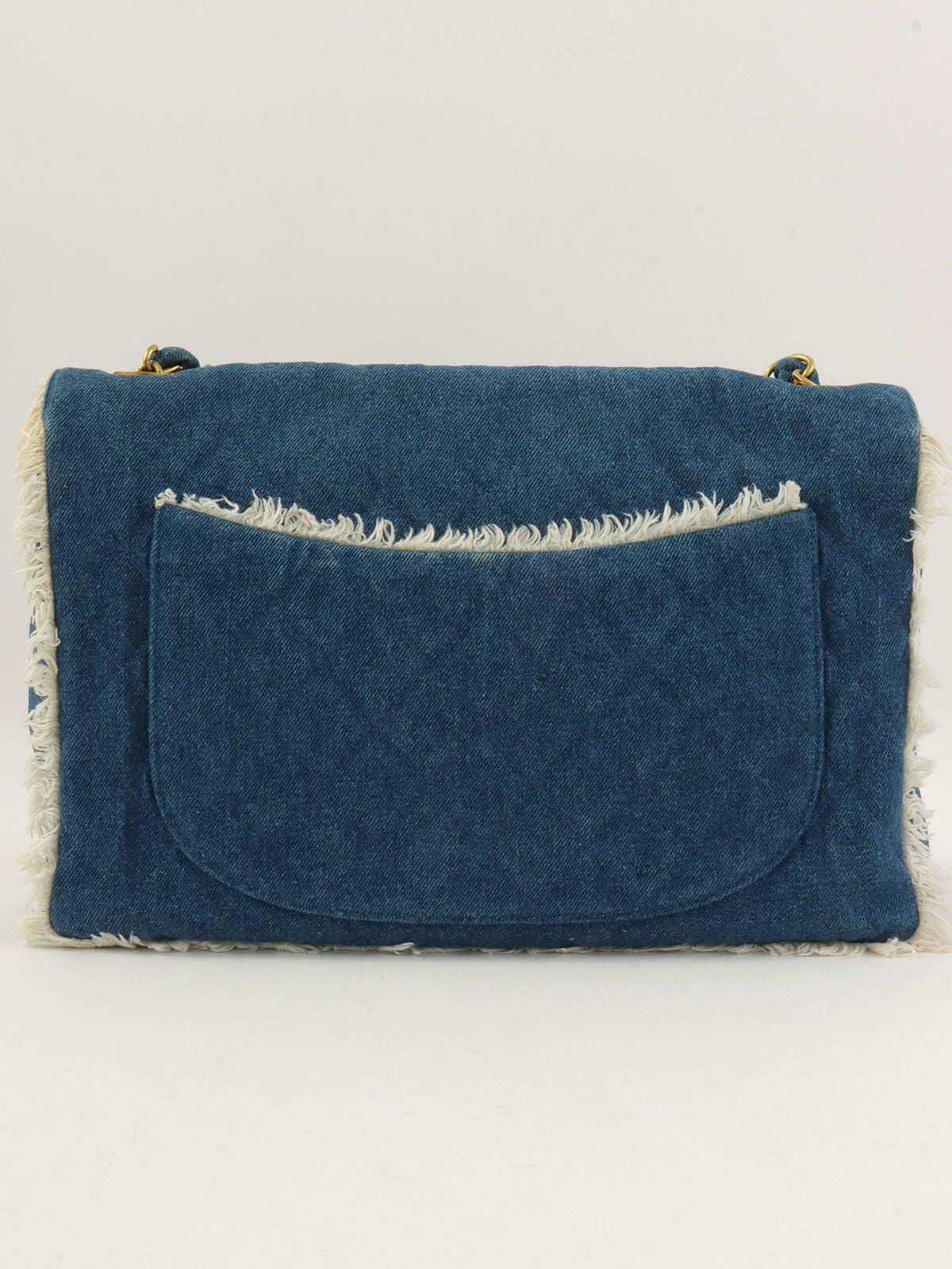 1992年頃製 デニムCCターンロックチェーンショルダーバッグ インディゴ