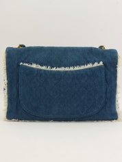 1992年頃製 デニムCCターンロックチェーンショルダーバッグ インディゴ