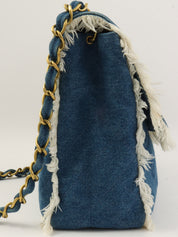 1992年頃製 デニムCCターンロックチェーンショルダーバッグ インディゴ