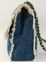 1992年頃製 デニムCCターンロックチェーンショルダーバッグ インディゴ