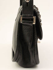 2.55 One Shoulder Bag, Black, manufactured around 2003