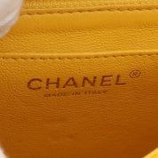 Classic Flap Chain Bag Mini, Yellow, manufactured around 2018