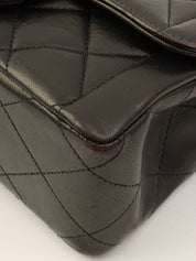 Around 1995 Made CC Turn-lock Chain Bag Black