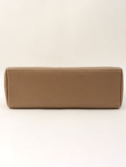 Circa 1997 Caviar Skin 6CC Mark Stitch Shoulder Bag, Beige