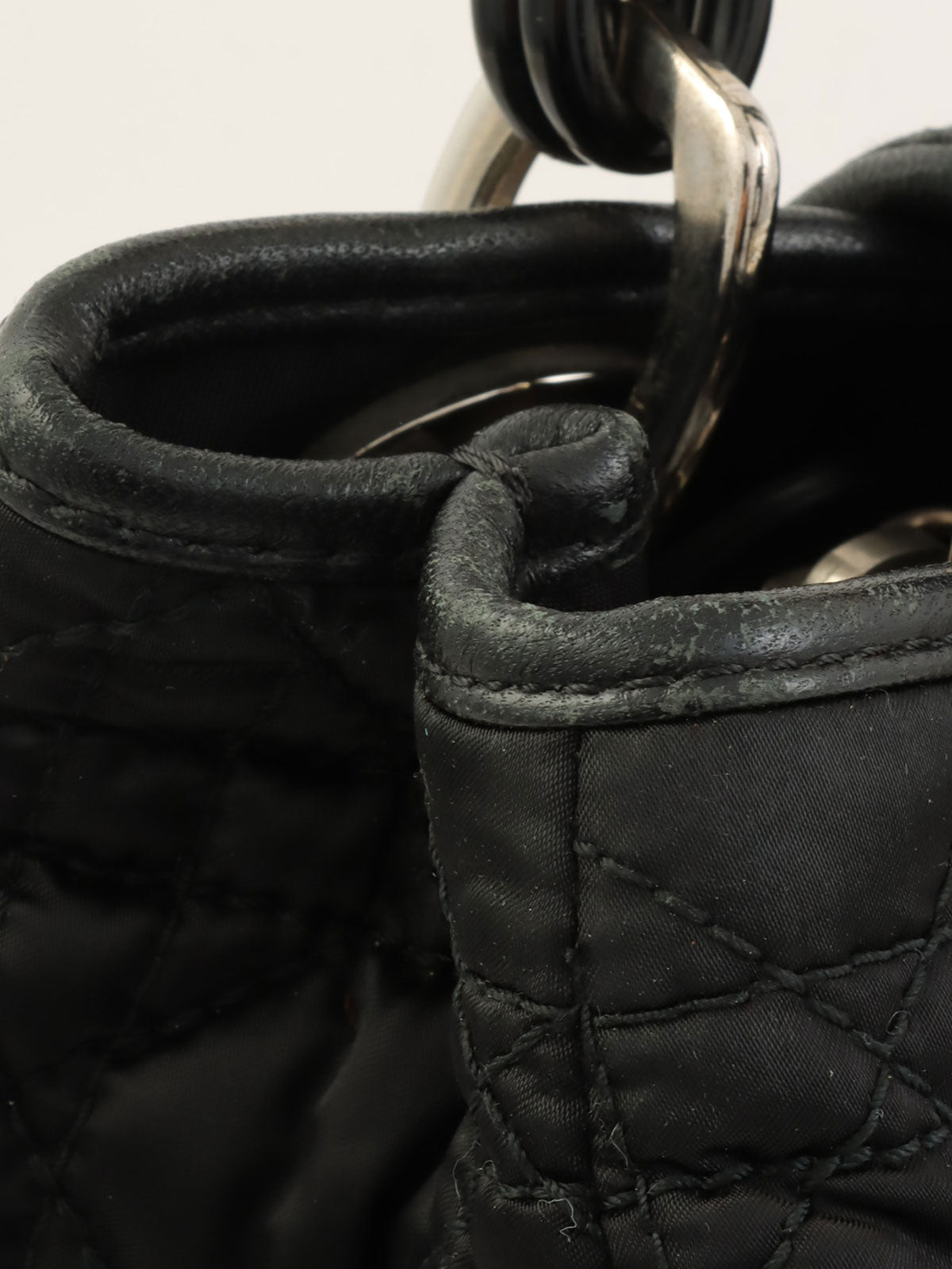 カナージュステッチトートバッグ ブラック