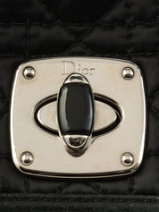 Cannage Stitch Tote Bag in Black