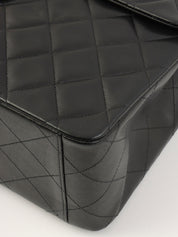 1995 Classic Flap Chain Bag Maxi Black