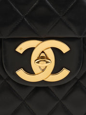 1995 Classic Flap Chain Bag Maxi Black