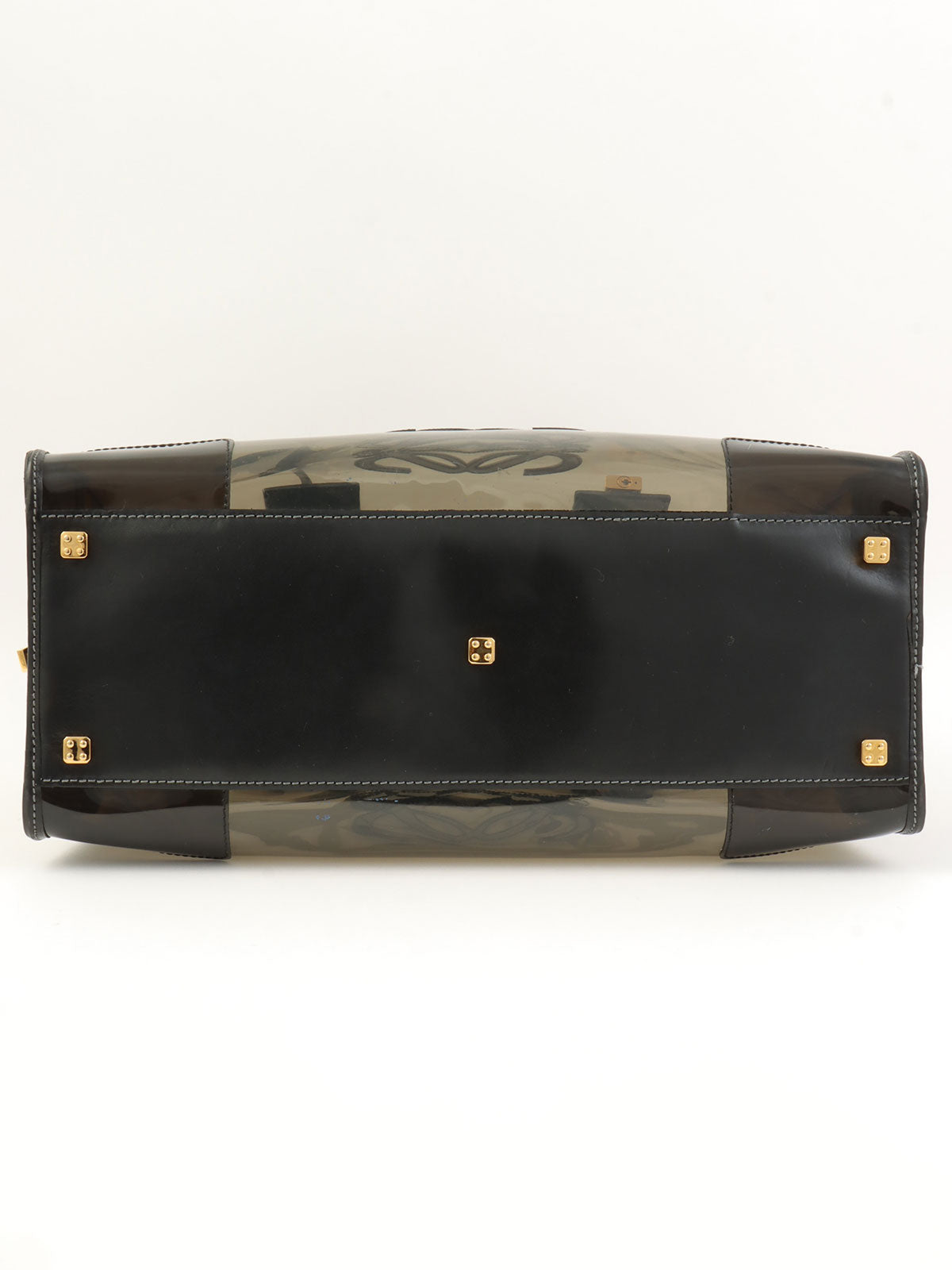 Anagram Amazona Clear Boston Bag Black