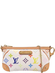 2008年製 モノグラムマルチカラーポシェットミラMM ブロン