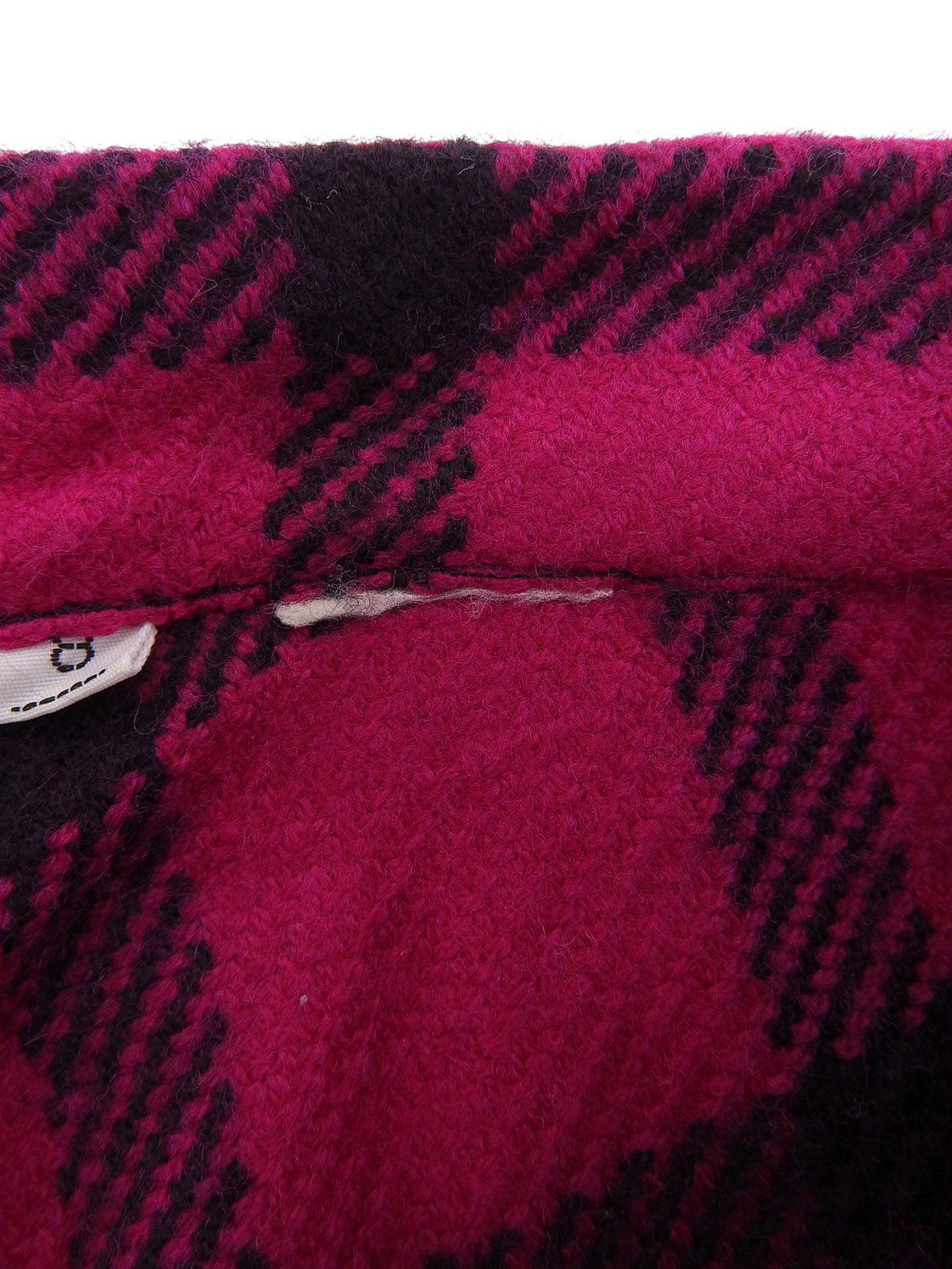 チェックパターンフレアスカート ダリアピンク/ブラック