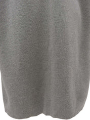 Logo Button Cardigan #M Gray
