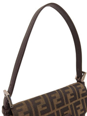 FFズッカパターンハンドバッグ ブラウン