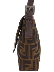 FFズッカパターンハンドバッグ ブラウン