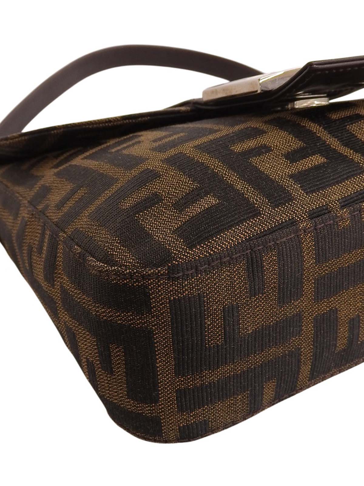 FFズッカパターンハンドバッグ ブラウン