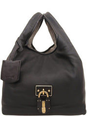 Nappa Leather Handbag - Black