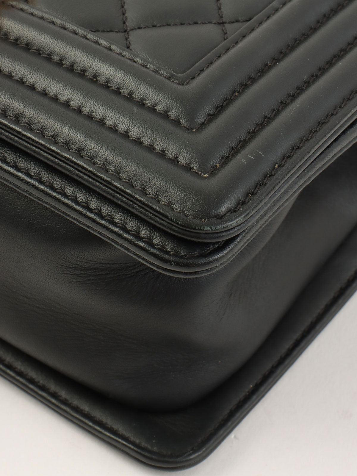 2019年頃製 ボーイシャネルチェーンショルダーバッグ ブラック