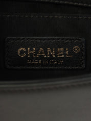 2019年頃製 ボーイシャネルチェーンショルダーバッグ ブラック