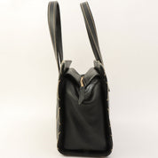 2004 Wild Stitch CC Mark Plate Handbag Black